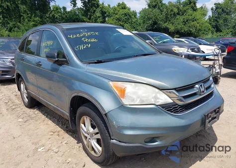 2010 Honda Cr-V Ex z USA, uszkodzony, nr VIN 5J6RE4H54AL010041